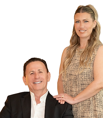 Portrait of Pete and Kim Mustafaraj, REALTORS®.
